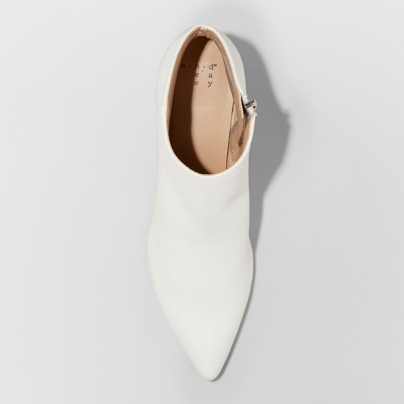 A New Day Shoes - Women's Dominique Pointed Kitten Heel Booties